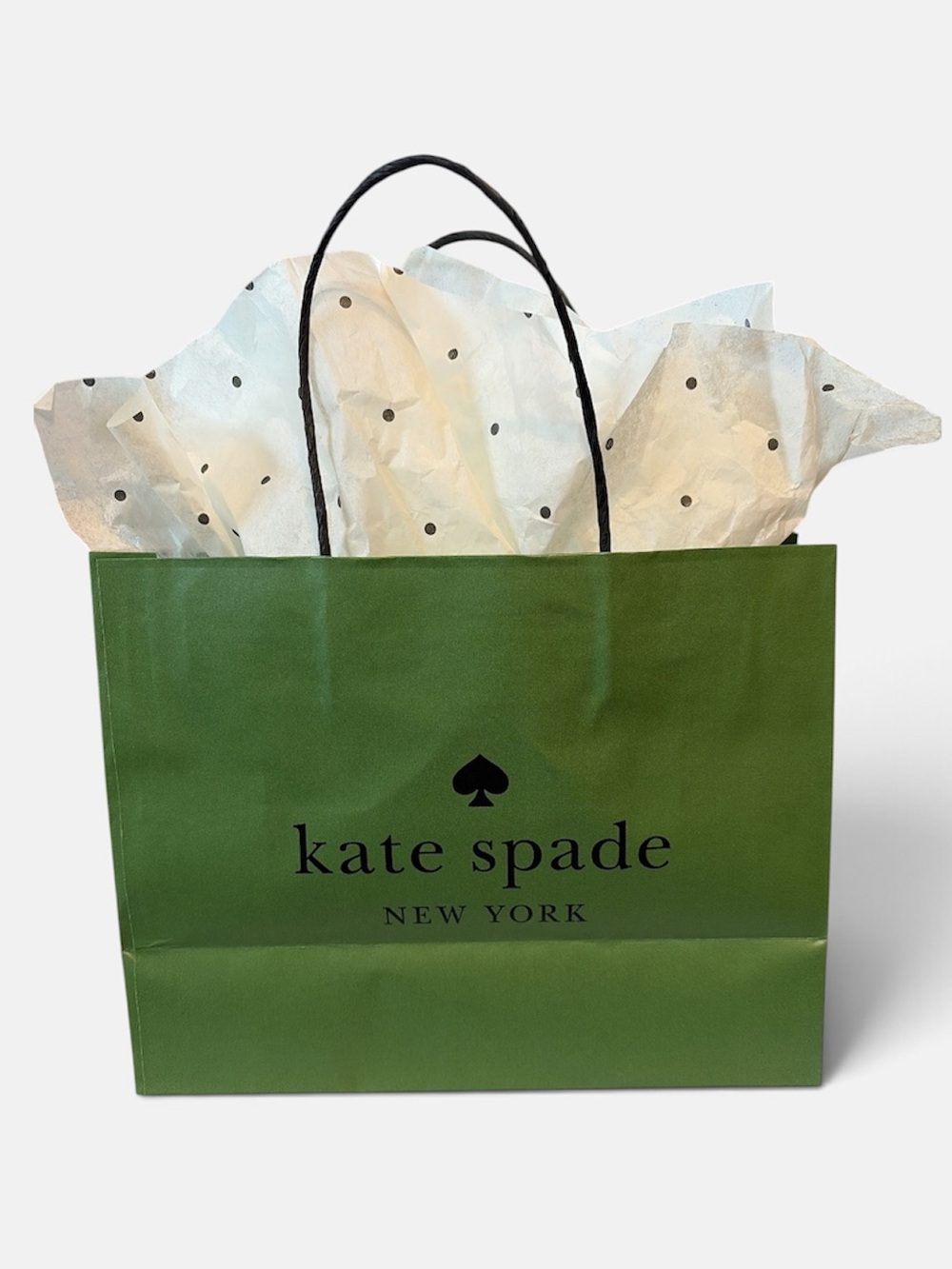 Kate Spade Shopping Gift Bag & Tissue Paper 10x8 FREE with Kate Spade Purchase